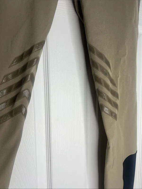 Equestrian Breeches with Silicone Knee Grip tan women’s breeches - Image 4