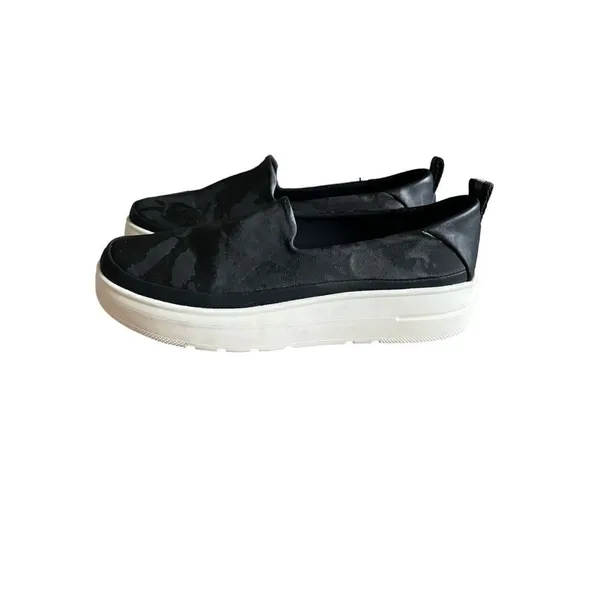 Baretraps Nevin Black Camo Platform Slip On Shoes Size 7.5‎ - Image 3