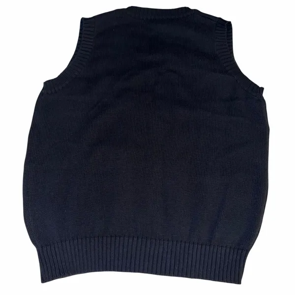 Navy blue Brandy Melville sweater vest OS - Image 2