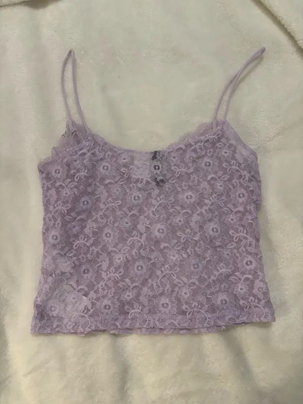 H&M Lace Tank See through - Image 2