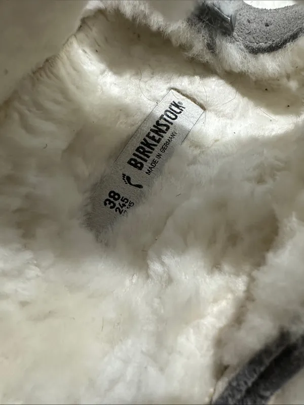 Birkenstock Arizona Shearling Sandal Size 38 - Image 2