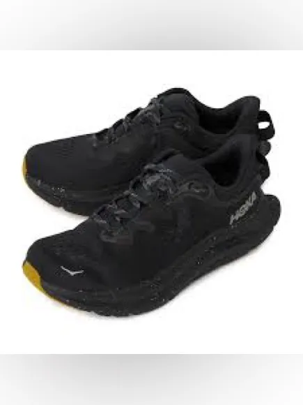 Hoka One One Black Women's Athletic Running Shoes size 9.5B - Image 2