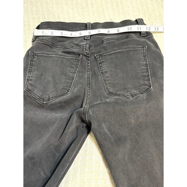 Lucky Brand Uni High Rise Boot Jeans Black Stretch Denim Size 2 (25-26) - Image 4