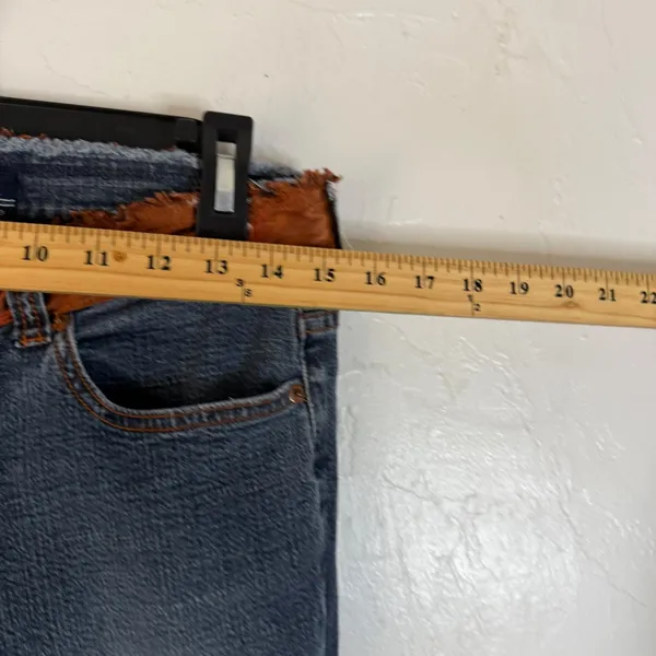 Tyte The Worlds Coolest Jeans Y2k Size 9‎ Blue Bootcut Distressed Flare Denim - Image 7