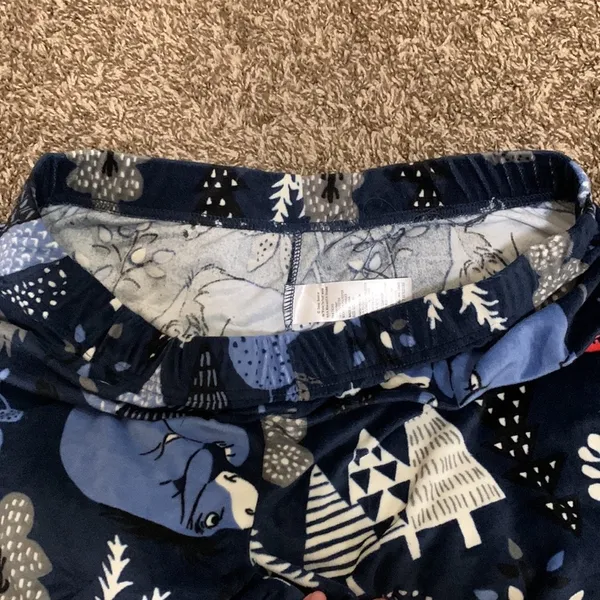 Disney Eeyore winnie the pooh christmas pajama set woman large size 12-14 - Image 4