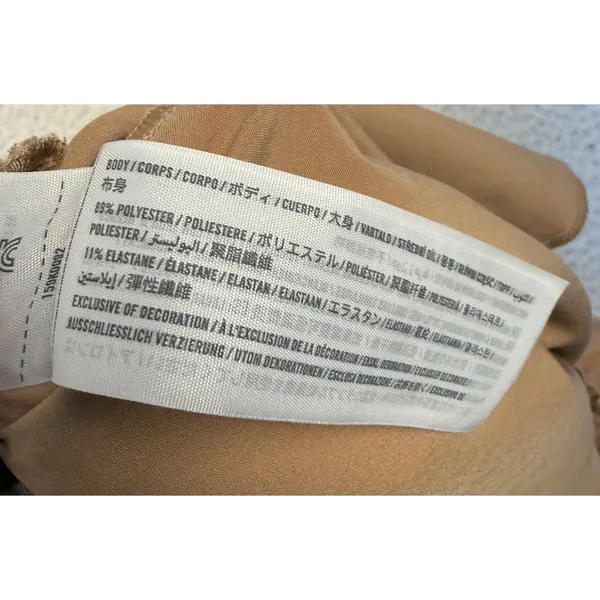 Abercrombie & Fitch Travel Jumpsuit Womens XLT Beige Utility Gorpcore Casual - Image 4