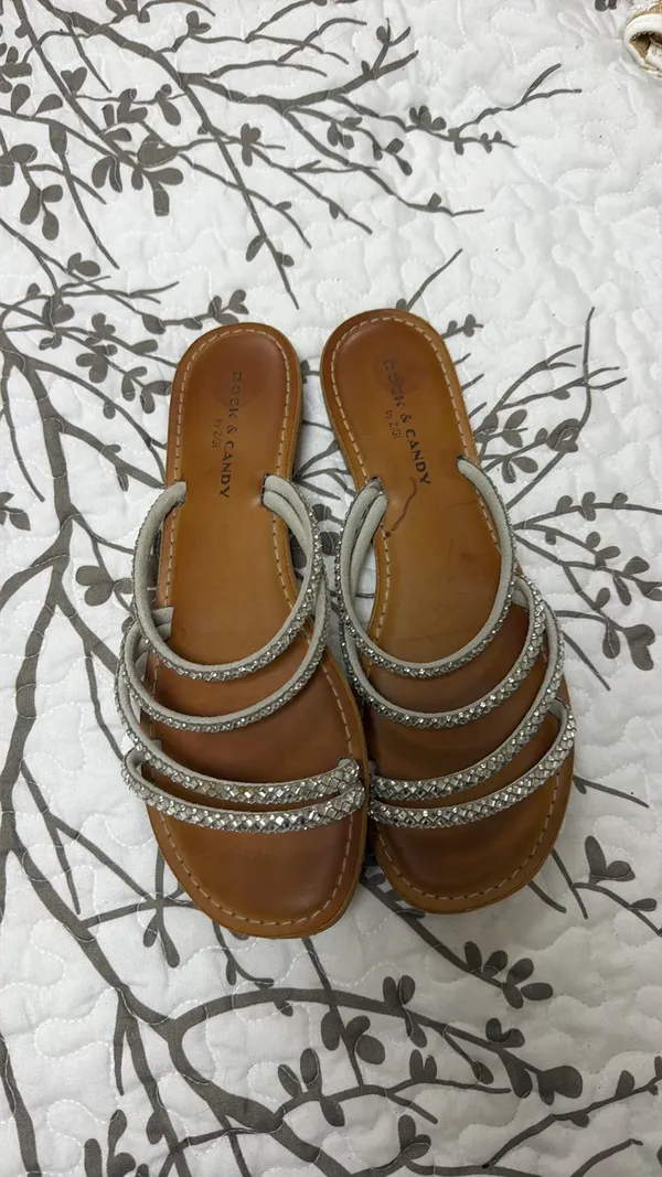 Sandals Brown Size 8.5 - Image 4