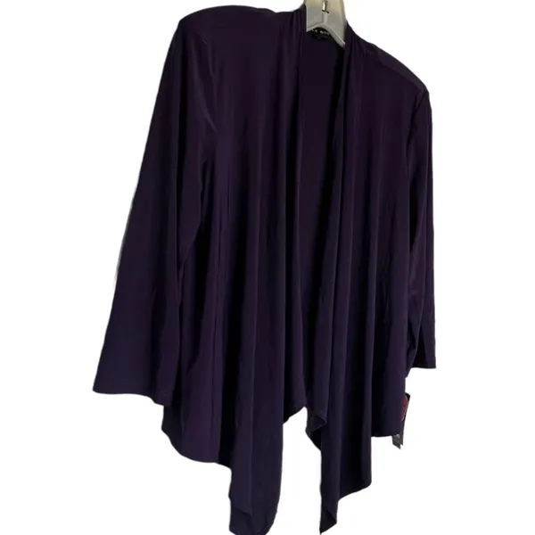 Le Bos Coverup Wrap nwt‎ Purple Size 8 - Image 2