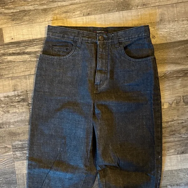 Bill Blass High Rise Charcoal Women's Jeans / DG106 - Image 2