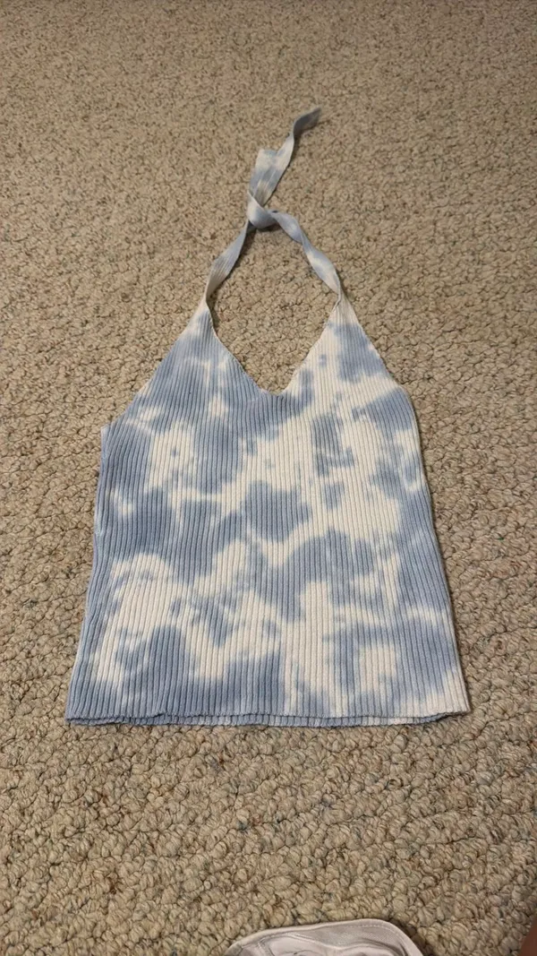 Halter Top Blue Size M - Image 2