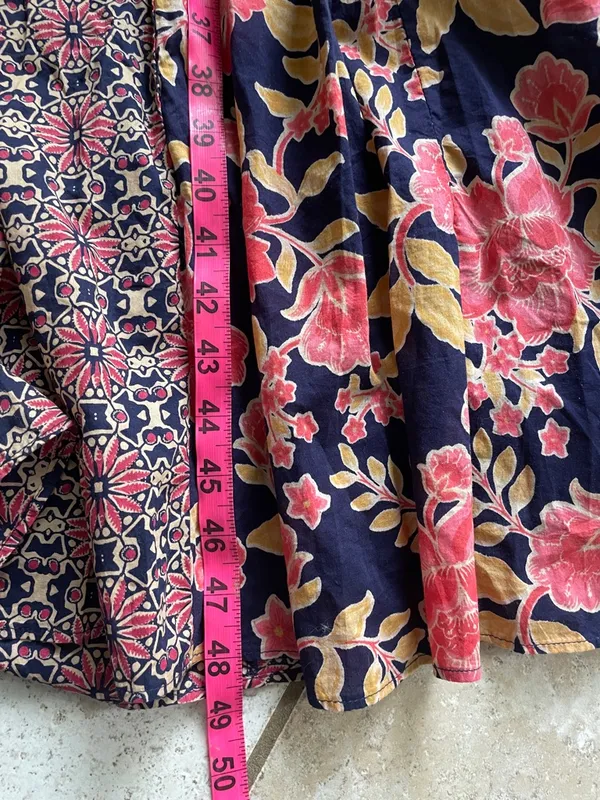 Free People A New Way Maxi Dress Navy Combo - Image 17