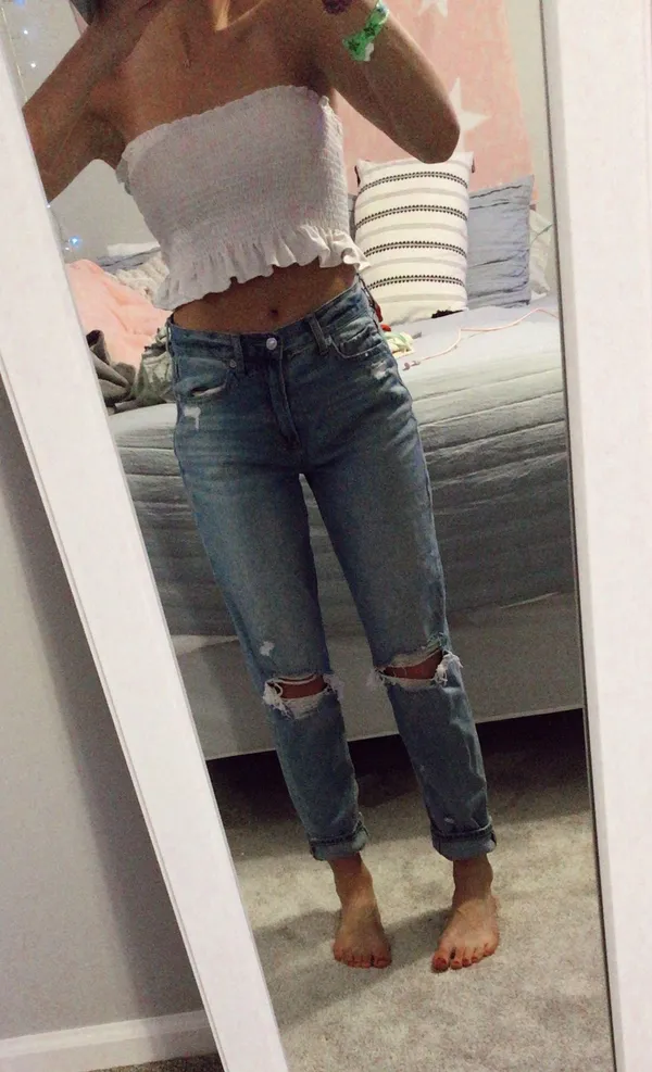 Forever 21 White Tube Top - Image 2