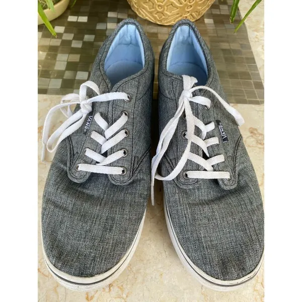 Vans Size 8 women’s gray sneakers - Image 6