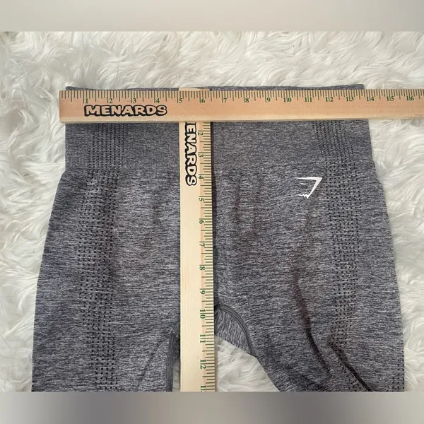 Gymshark Women's Seamless Workout Leggings Grey Marl Sizes‎ medium - Image 7