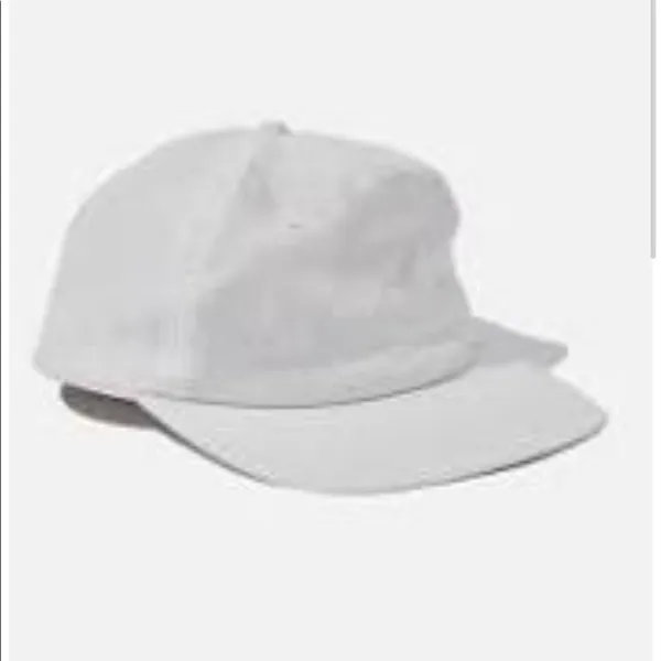 New Cotton on Hemp hat in white - Image 2