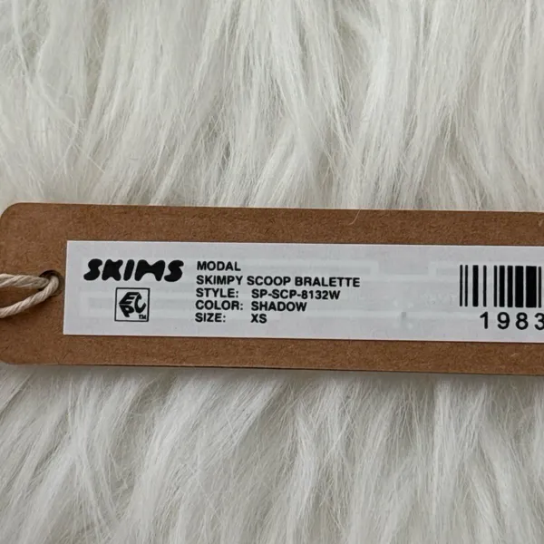 Skims Modal Skimpy Scoop Bralette Shadow Size XS - Image 7