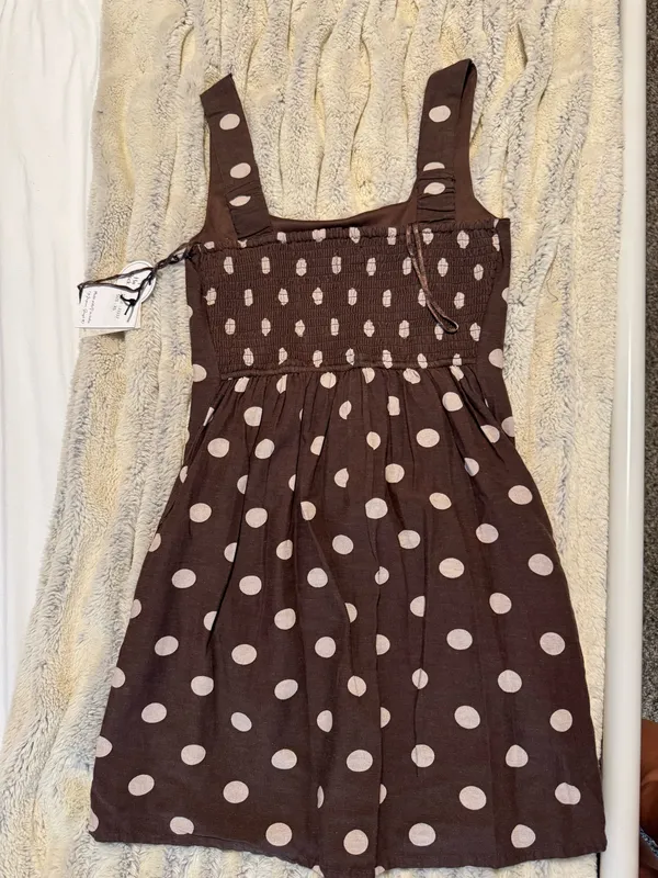 Japna Polka Dot Mini Dress - Image 3