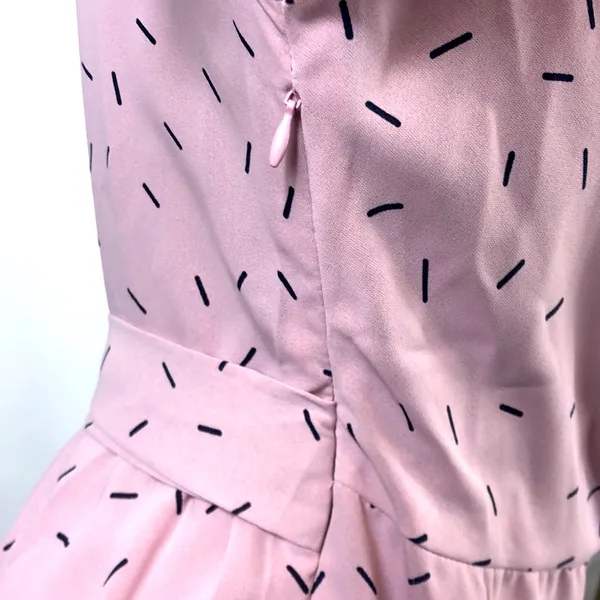 Petalroz dress faux wrap dusty rose & black Size S NWT Price is Firm - Image 7