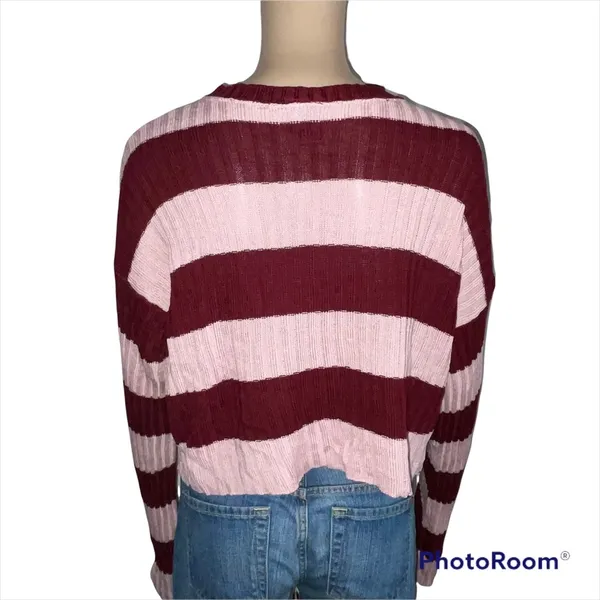 Rue 21 striped cropped sweater - Image 4