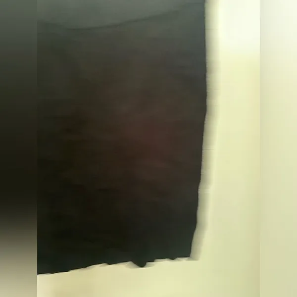 Abercrombie black ribbed pull on elastic waist skirt XS - Image 4