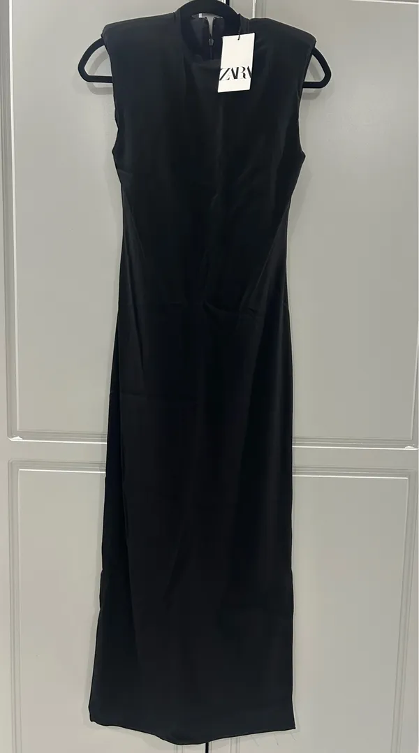 ZARA Black Maxi Dress - Image 2