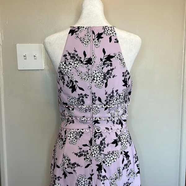 Keepsake x Revolvr Cherished Floral Mini Dress in Lilac Floral New Size Small - Image 9