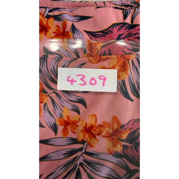 Tommy Bahama Golf Women Pink Tropical Floral Ruffle Hem Skort Large 4309 - Image 8