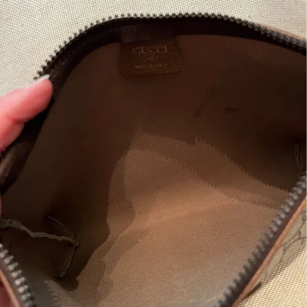 Gucci Monogram Pouch/Clutch - Image 6