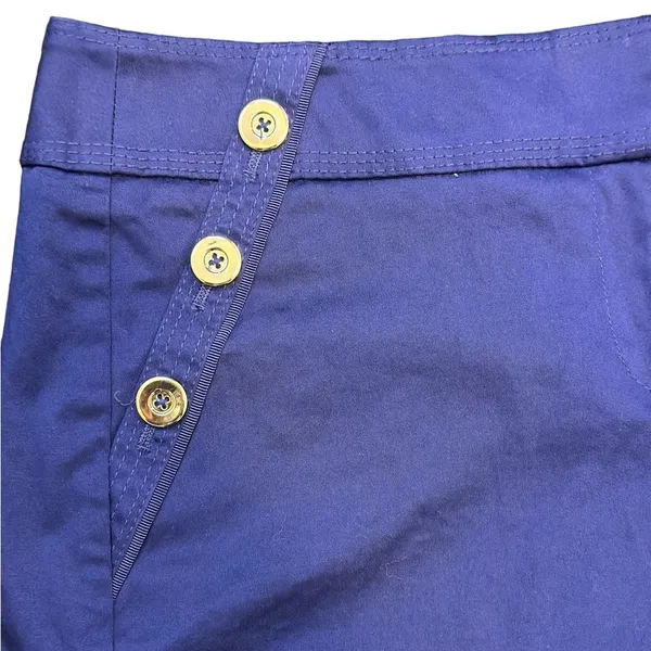 White House Black Market Blue Shorts Women’s Size 2 - Image 7