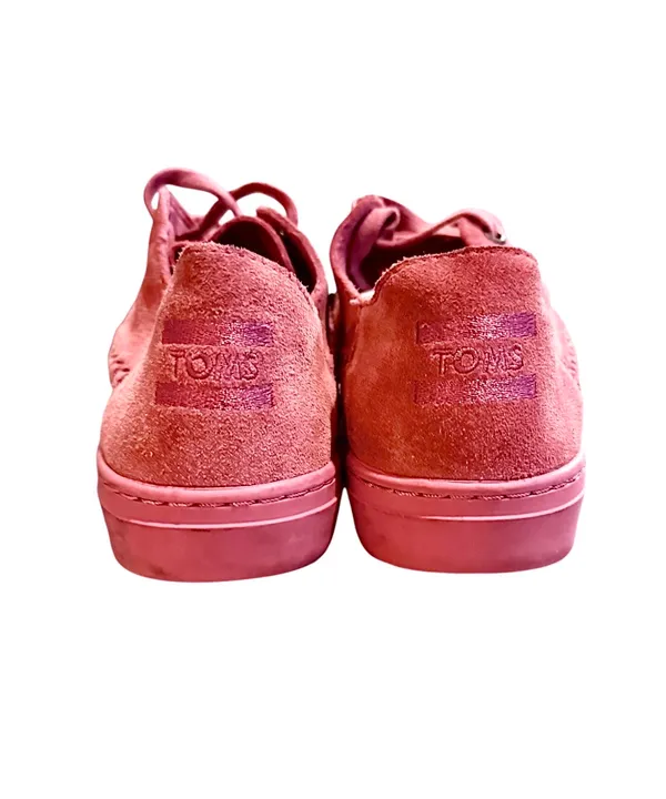 TOMS Women’s Lenox Faded Rose Suede Sneakers - Image 6