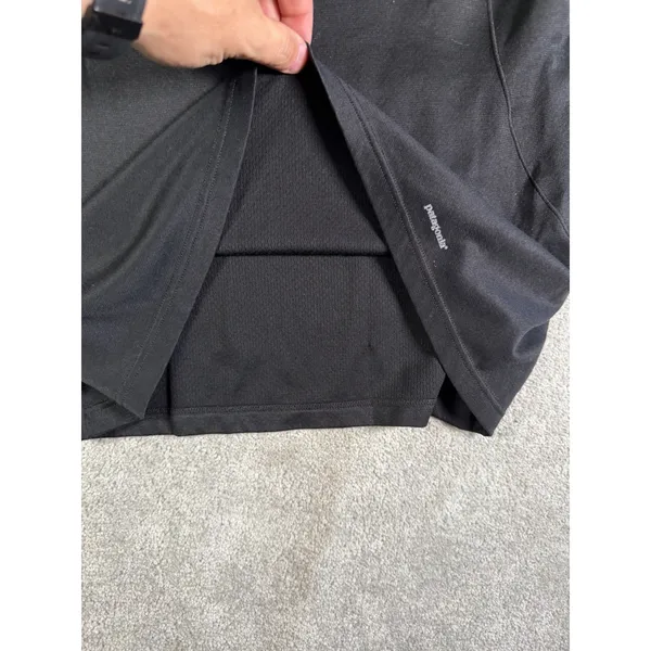 Patagonia Capilene 3 Midweight Long Sleeve Crew Neck Black Medium Base Layer - Image 5