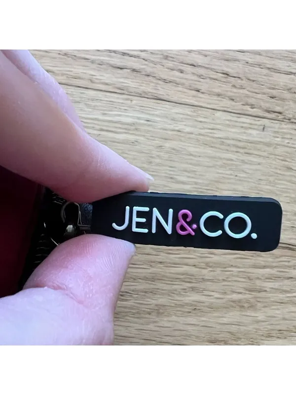 Jen & Co Wine Red Carrying Case - Image 3