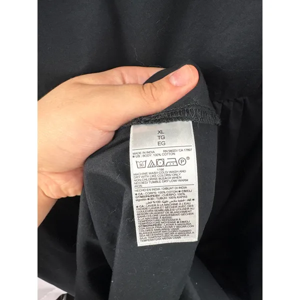 Women’s Old Navy XL Black Sleeveless Maxi Sundress - Image 5