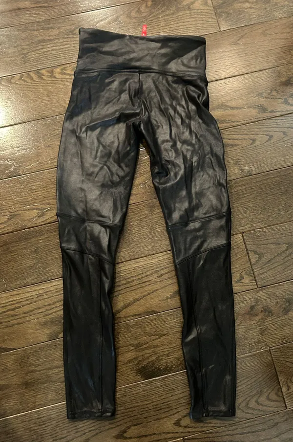 Spanx Leather Moto Leggings - Image 2