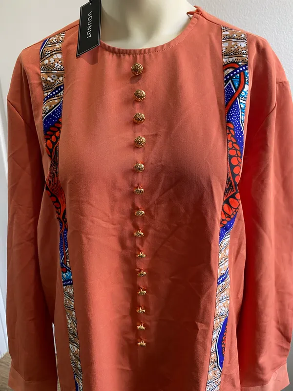 African Print Dress Multiple Size L - Image 2