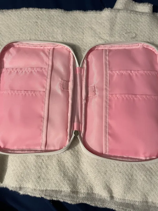 Red Aspen Zip Folio Pink - Image 2