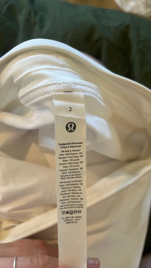 Lululemon Align Skirt White 2  - Image 4