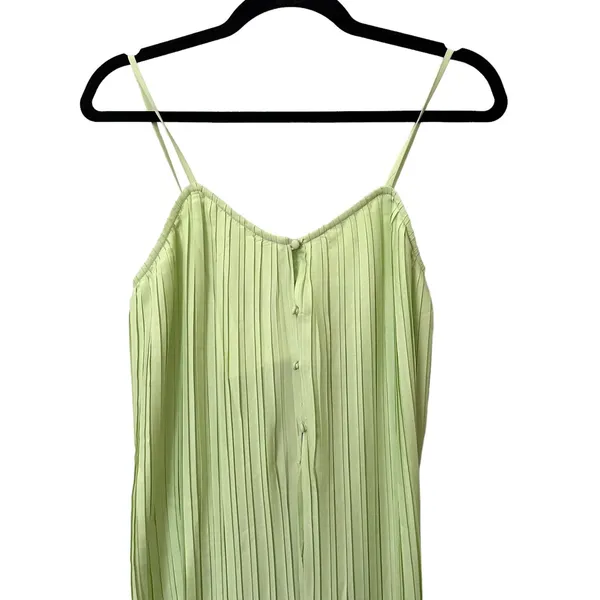 RUE STIIC Ida‎ Pleated Jumpsuit Patina Green NWT Sz XS - Image 5