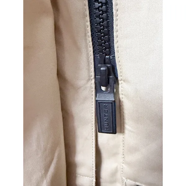 Hunter Original Khaki Smock Water‎ Resistant Hooded Rain Jacket NEW - Image 9