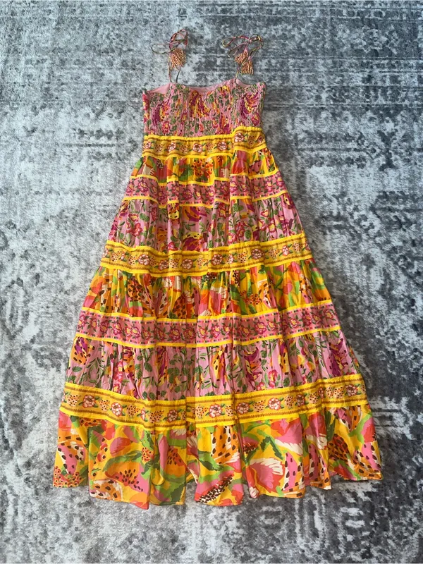 Farm Rio Women's Mixed Fruits Paradise Midi Dress - Image 2