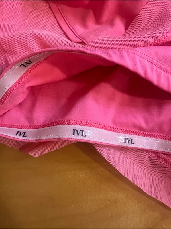 IVL Collective Race Pace Shorts Size 12 Pink NWOT - Image 8