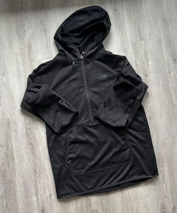 The north Face Black Half Zip Sweatshirt - Image 2
