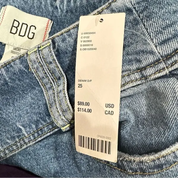 NEW Urban Outfitters BDG Western Micro-Bootcut Jean Women’s 25 - Image 4