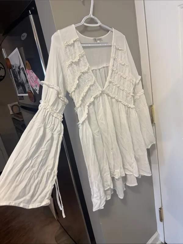 LISA ROBERTSON | Boho Mini Dress / Tunic ✨ STUNNING BOHO WESTERN FIND! ✨ - Image 5