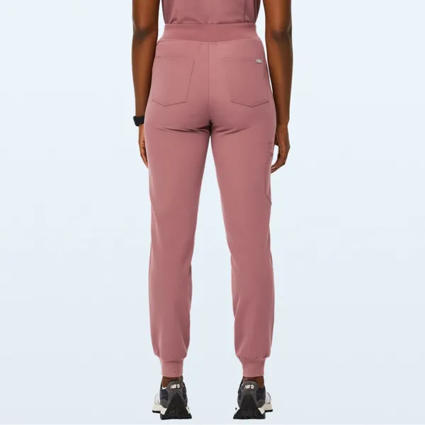 FIGS Zamora High Waisted Jogger in Mauve, XSP - Image 7
