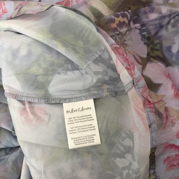 NWT!! Anthropologie FOR LOVE & LEMONS Elea Floral Ruffle Maxi Dress Medium‎ - Image 13