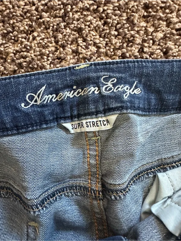 American Eagle Jeans Sz 14 Skinny Super Stretch - Image 3