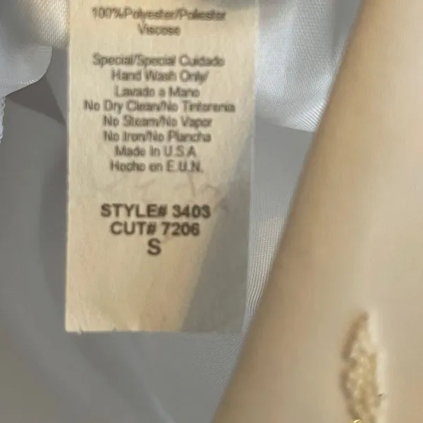 Dollar Clothing Wedding‎ Dress White - Image 3