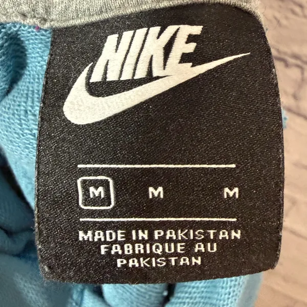 Nike Teal Pullover Hoodie, Medium - Image 6