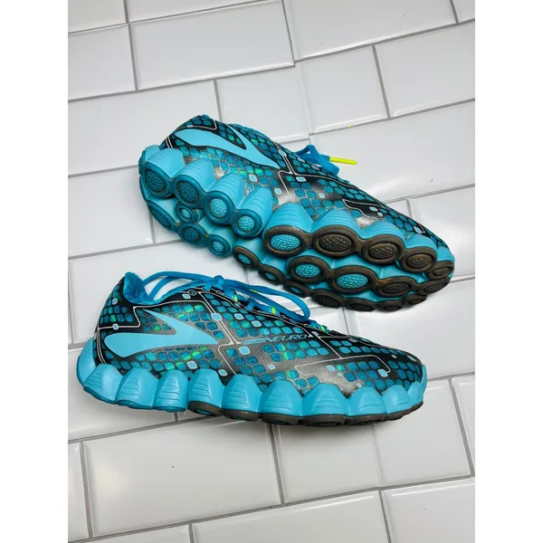 Brooks Womens Neuro Blue Running Shoes Size 5.5 B Sneakers 1202021B460‎ - Image 4